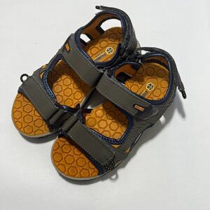 Khombu Charlie Toddler Sandals Size 12 – Gray/Orange Outdoor Water Shoes